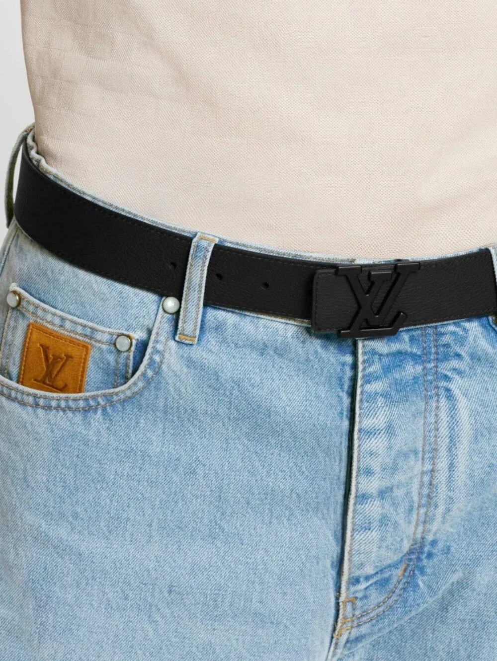 MSRP$895 Rare UNUSED LOUIS VUITTON LV Initials 40mm Reversible Belt W/COA 85/34